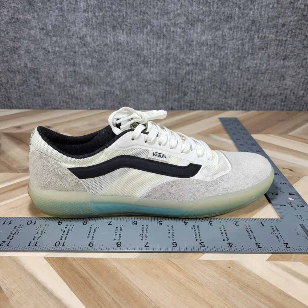 Vans AVE Pro Blanc De Blanc Clear Skate Shoes Mens 7.5 VNOA4BT7UY6 Suede Low Top - Picture 12 of 13